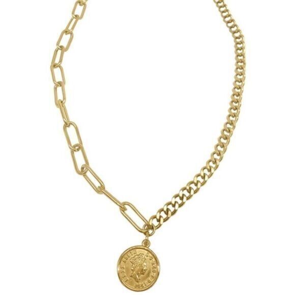Adornia Jewelry - ADORNIA 14k plated necklace